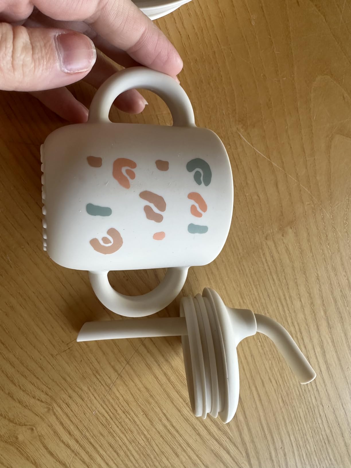 Babymoov Comme Un Grand coffret repas bébé beige terracotta silicone