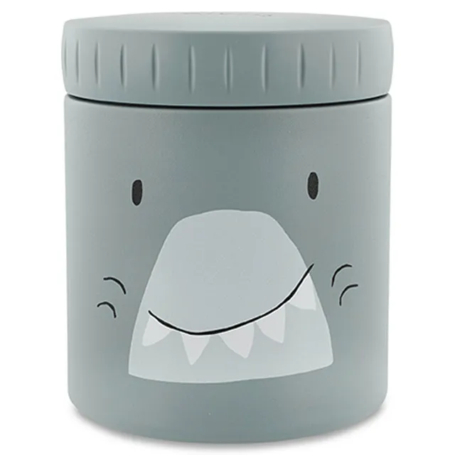 Trixie Baby Boîtes à goûter isothermes Pot alimentaire 350 ml Mr. Shark inox