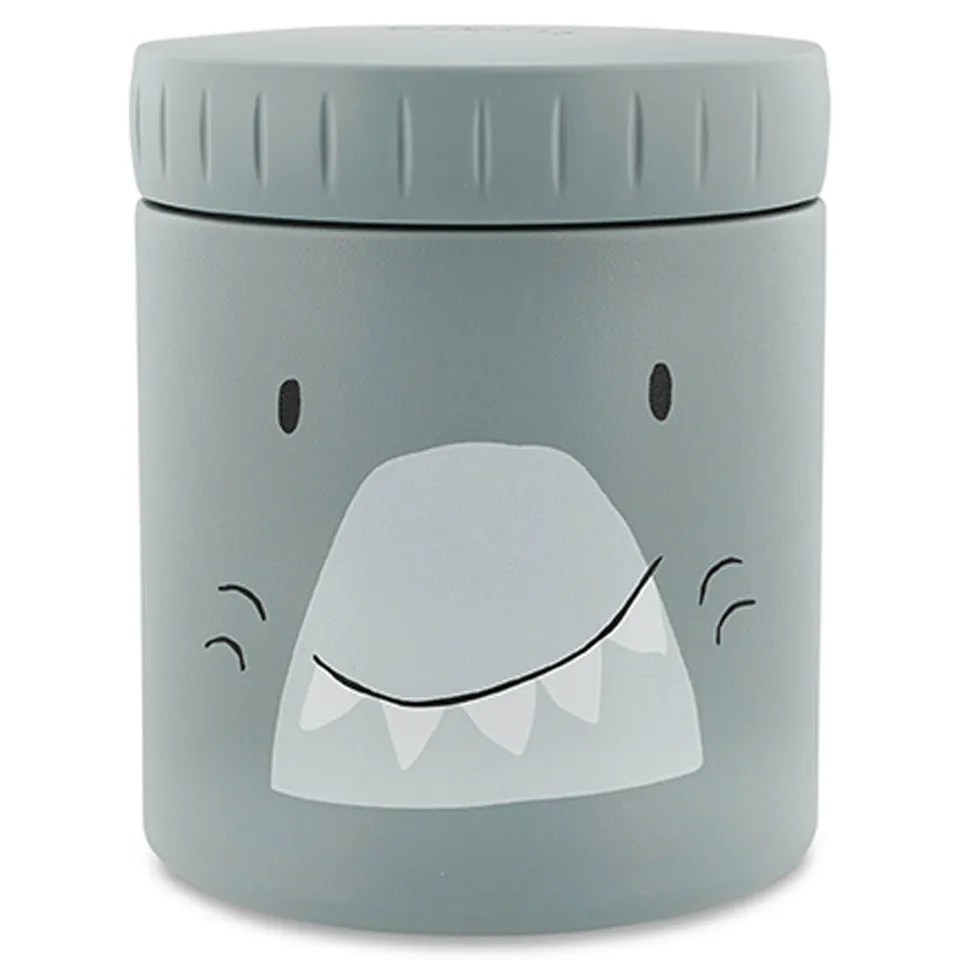 Trixie Baby Boîtes à goûter isothermes Pot alimentaire 350 ml Mr. Shark inox