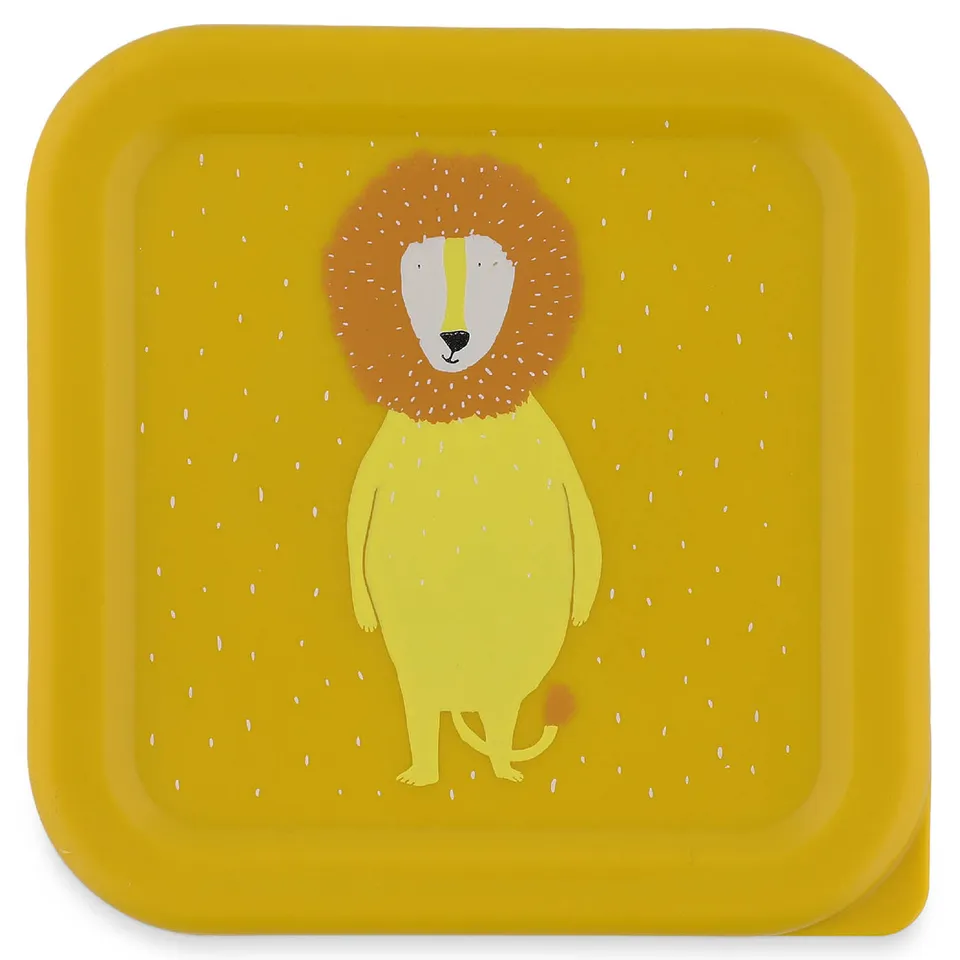 Trixie Baby Boîtes à goûter et boîtes repas Boîtes à goûter 3 pièces Mr. Lion