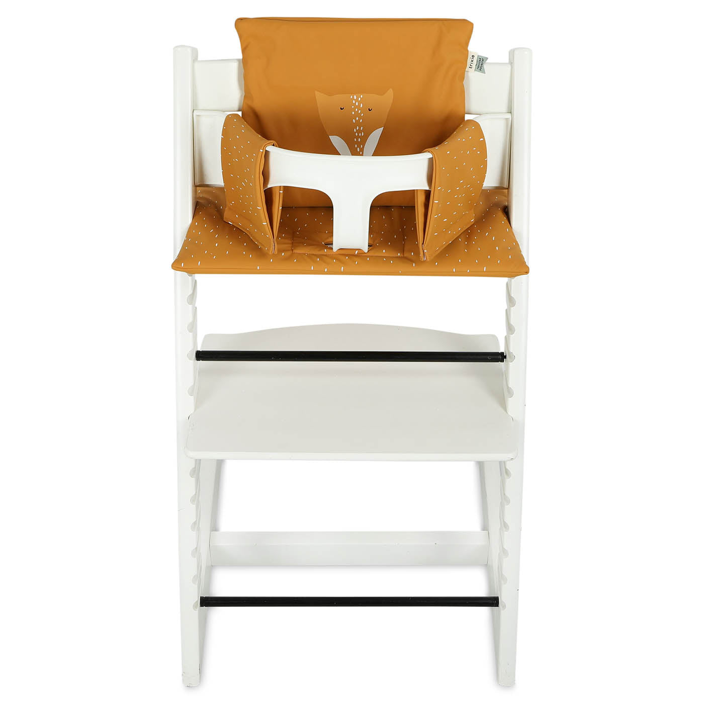 Trixie Baby Coussins de chaise à manger Mr. Fox coussin imperméable Tripp Trapp