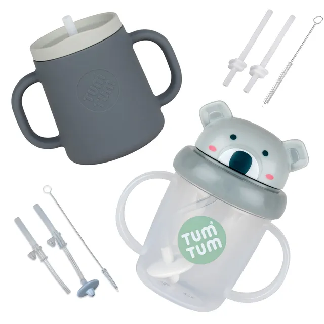 Tum Tum Cups Free Flow Cups & Straws Bundle Kev Koala gobelets