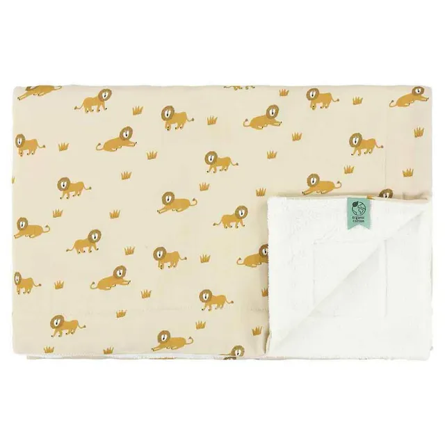 Trixie Baby Literie de bébé Couverture Lively Lion 75x100 cm douce