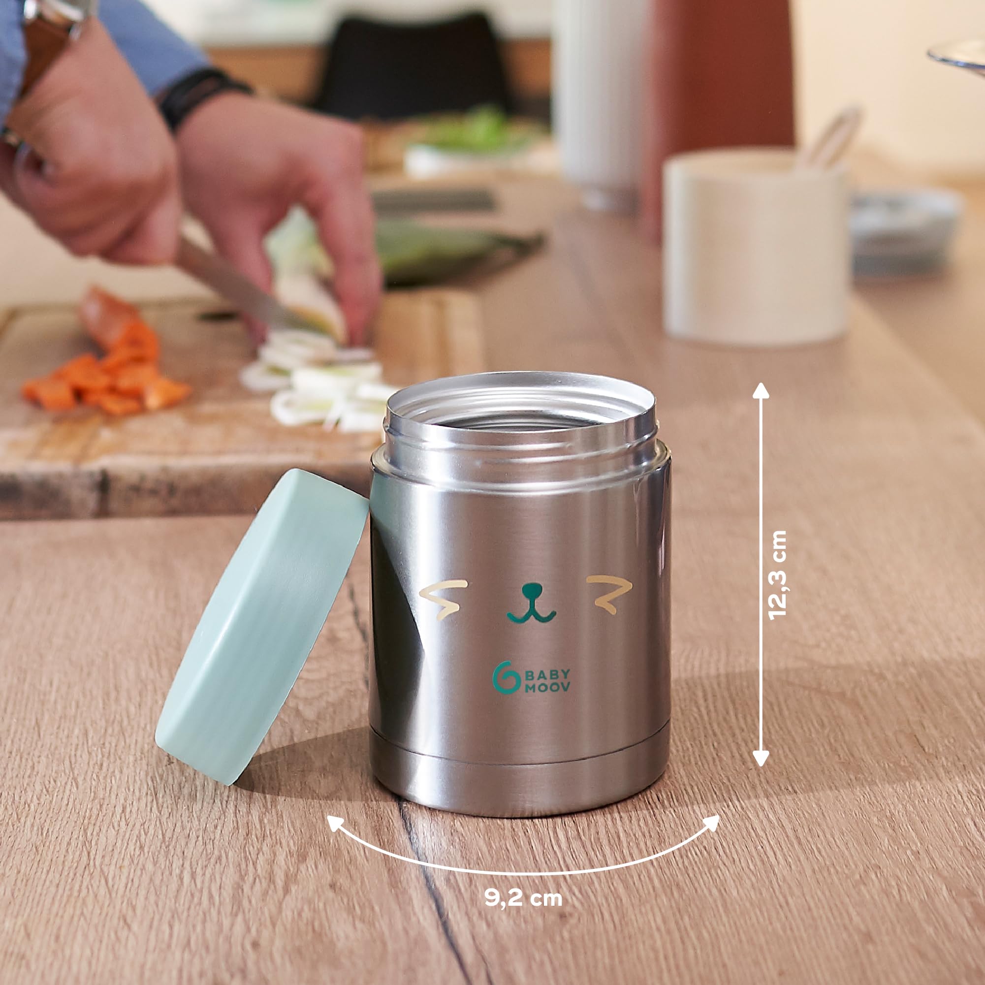 Babymoov Isy / Babybols EAT'S ISY boîte isotherme 350 ml inox hermétique