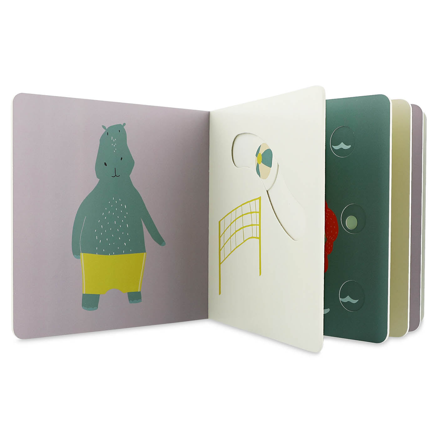 Trixie Baby Jeux, puzzles & livres Livre de diapositives Plage