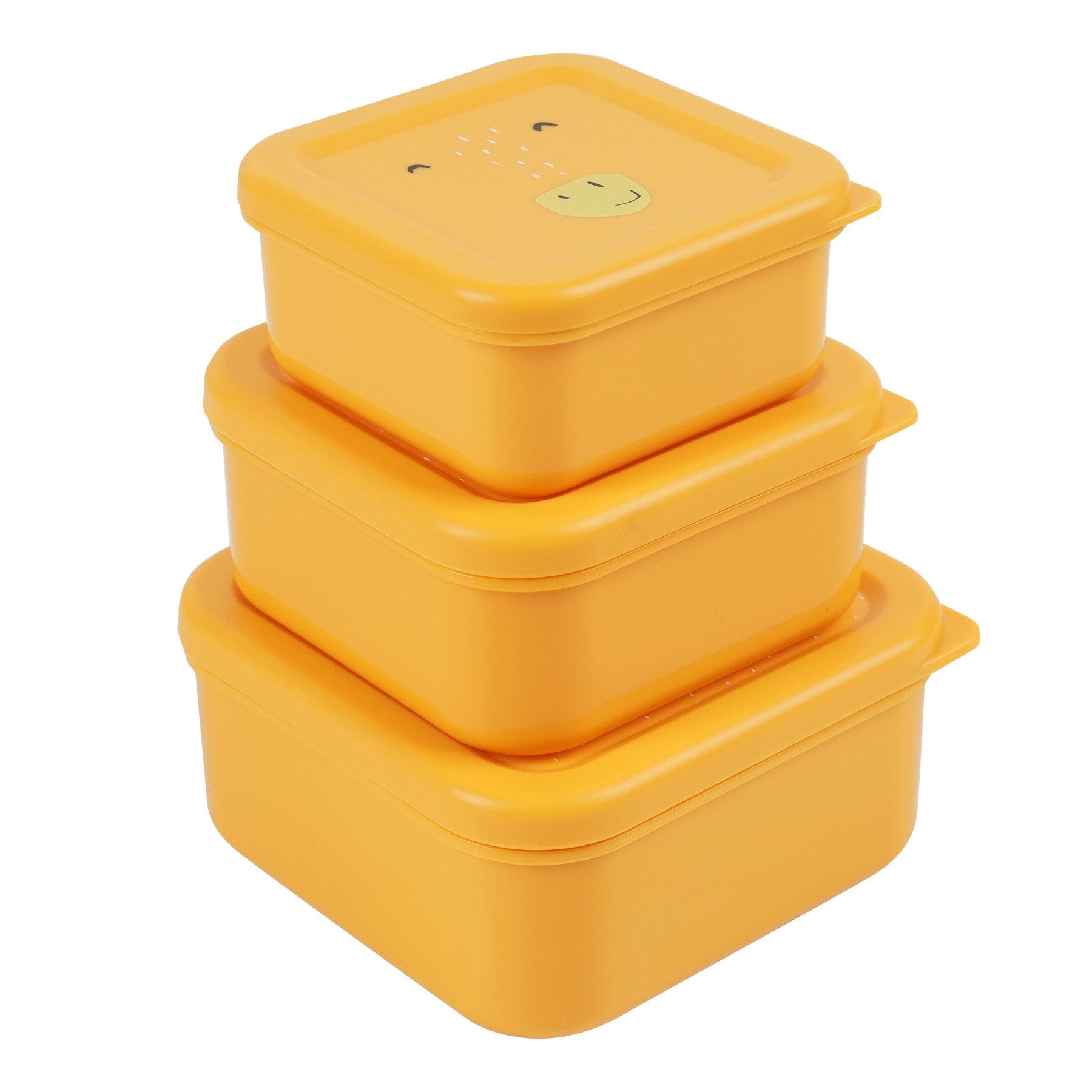 Trixie Baby Boîtes à goûter et boîtes repas Boîtes à goûter 3 pièces Mr. Giraffe