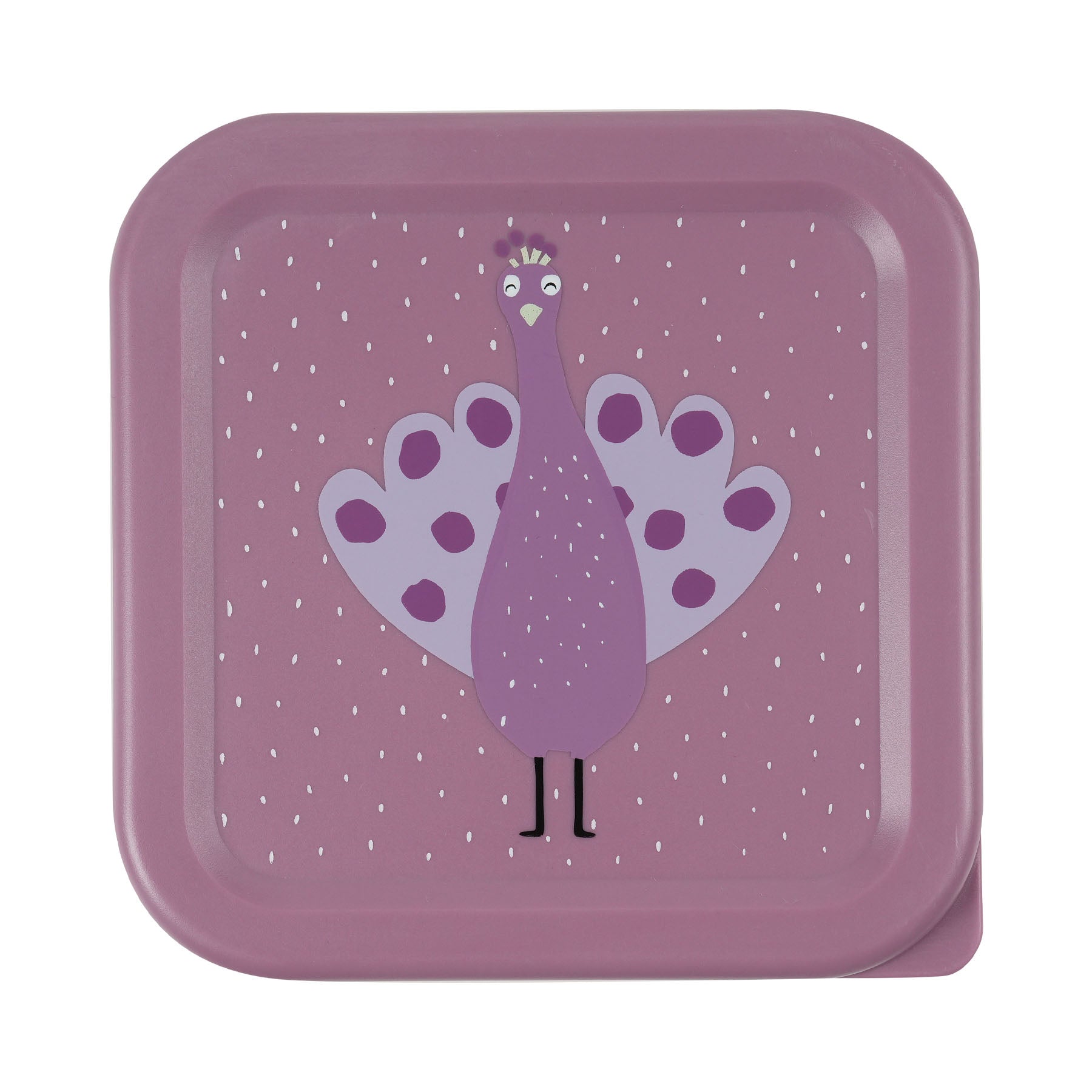 Trixie Baby Boîtes à goûter et boîtes repas Boîtes à goûter 3 pièces Mrs. Peacock