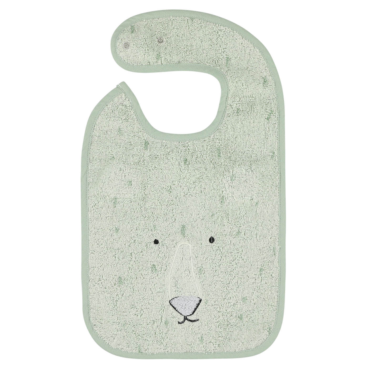 Trixie Baby Bavoirs Bavoir - Mr. Polar Bear bavoir coton bio absorbant