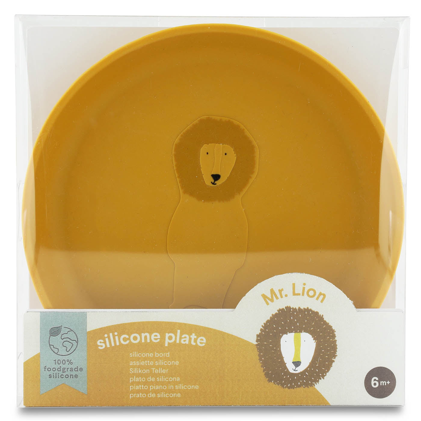 Trixie Baby Vaisselle Mr. Lion assiette en silicone alimentaire