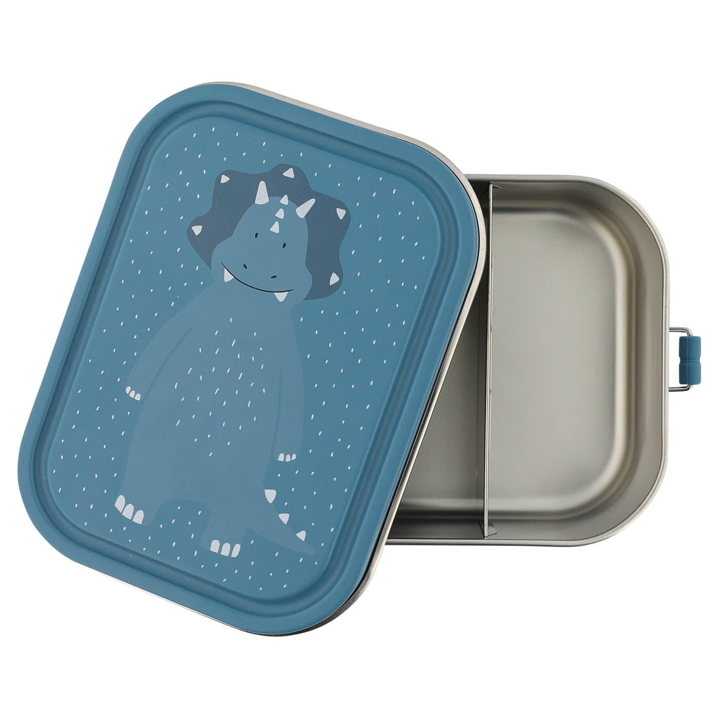 Trixie Baby Boîtes à goûter et boîtes repas grande Mr. Triceratops inox
