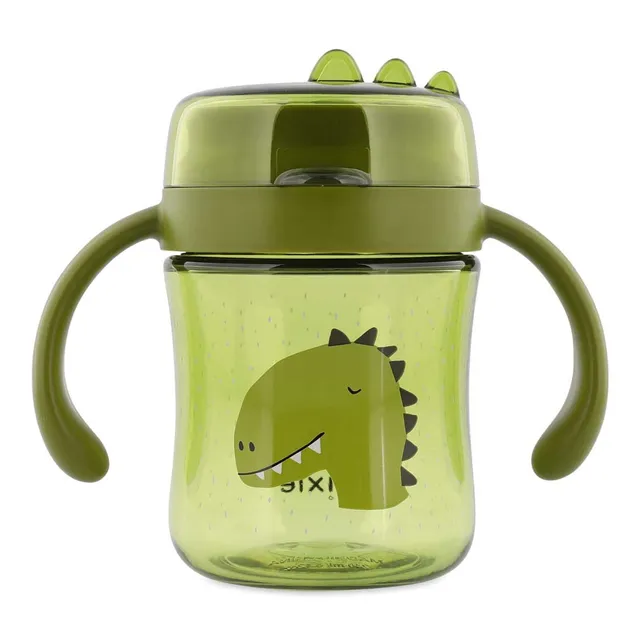 Trixie Baby Tasses et gobelets Gobelet 360° avec poignées Mr. Dino anti-fuite