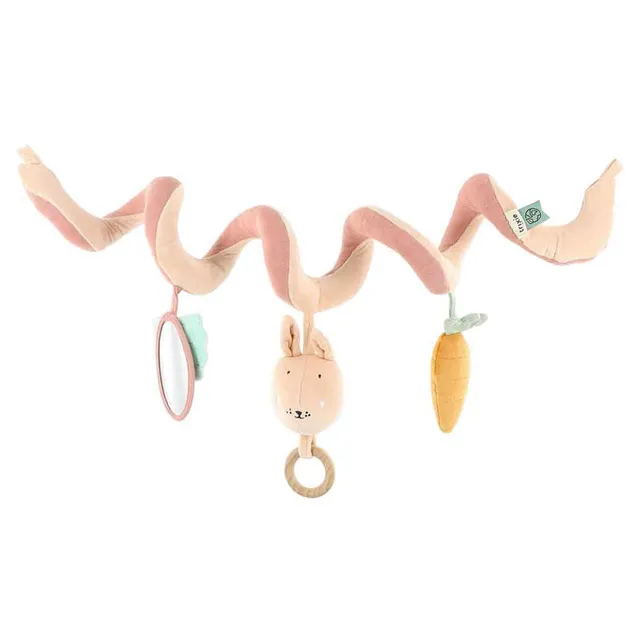 Trixie Baby Jouets d'activités Spirale d’activités Mrs. Rabbit pour sorties
