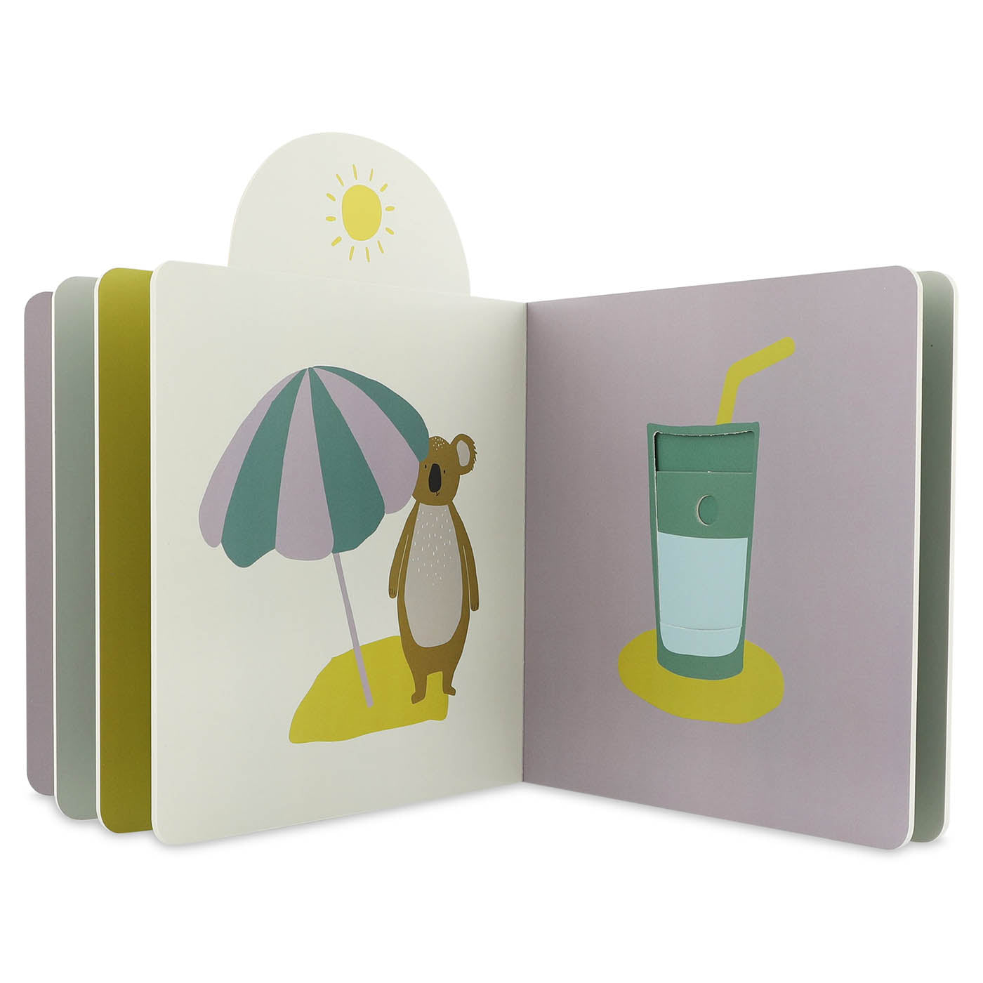 Trixie Baby Jeux, puzzles & livres Livre de diapositives Plage