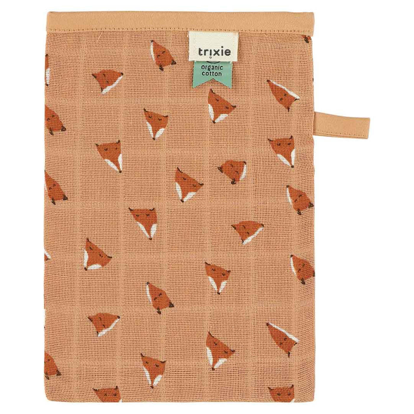 Trixie Baby Gants de toilette Gants de toilette en mousseline 3-pack mix Fierce Fox