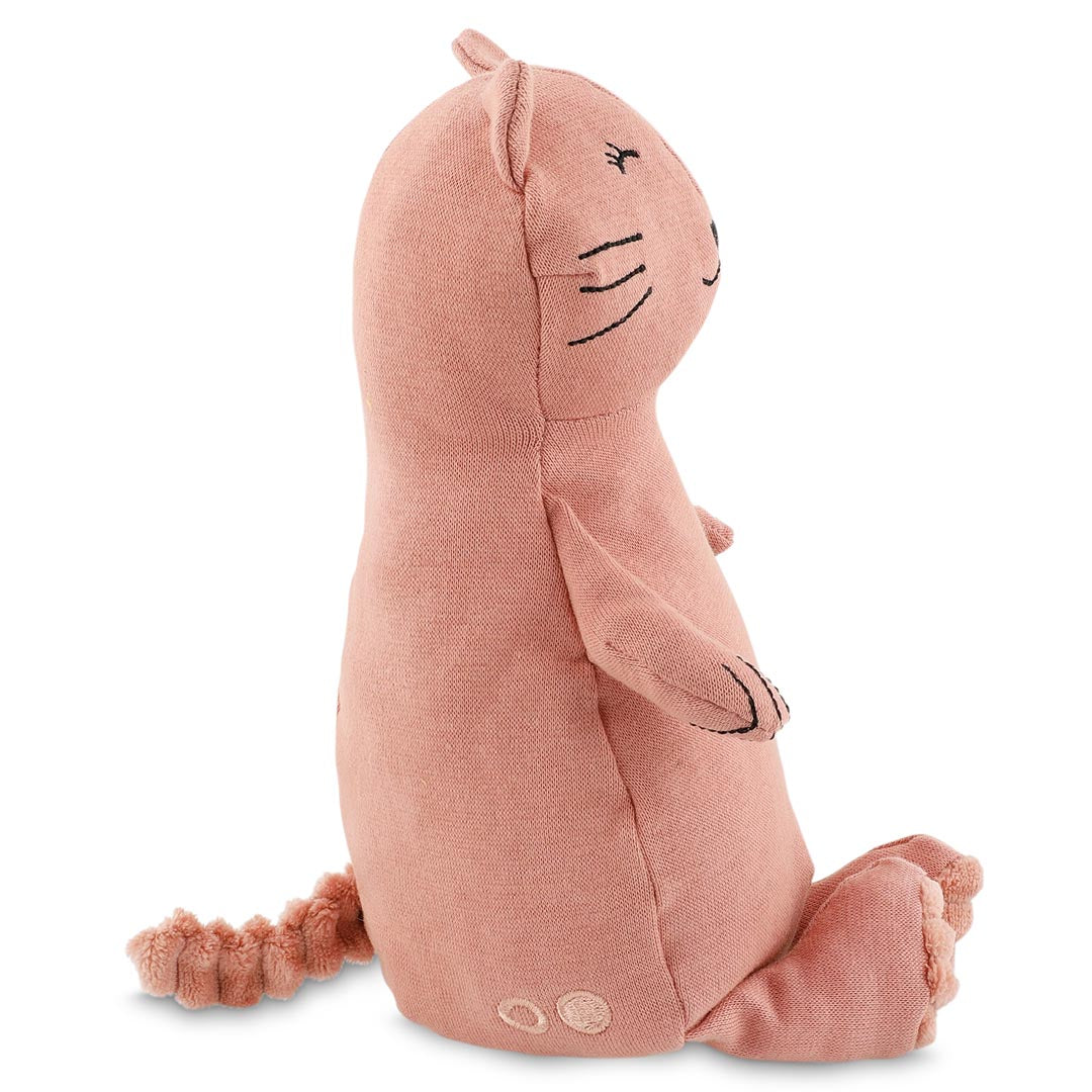 Trixie Baby Premiers jouets Peluche petite Mrs. Cat 26 cm coton bio