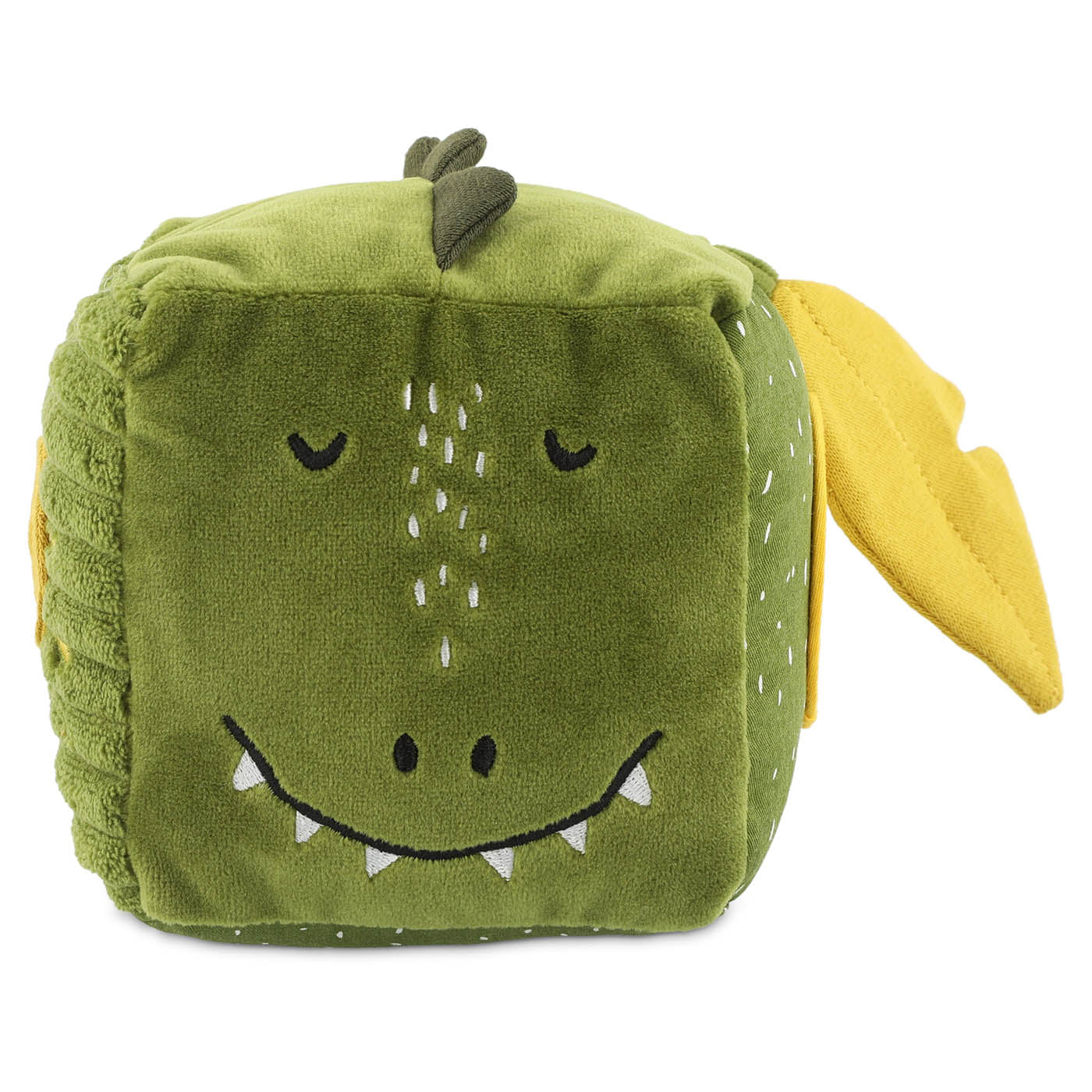 Trixie Baby Jouets d’activités Cube d’activités Mr. Dino pour bébé