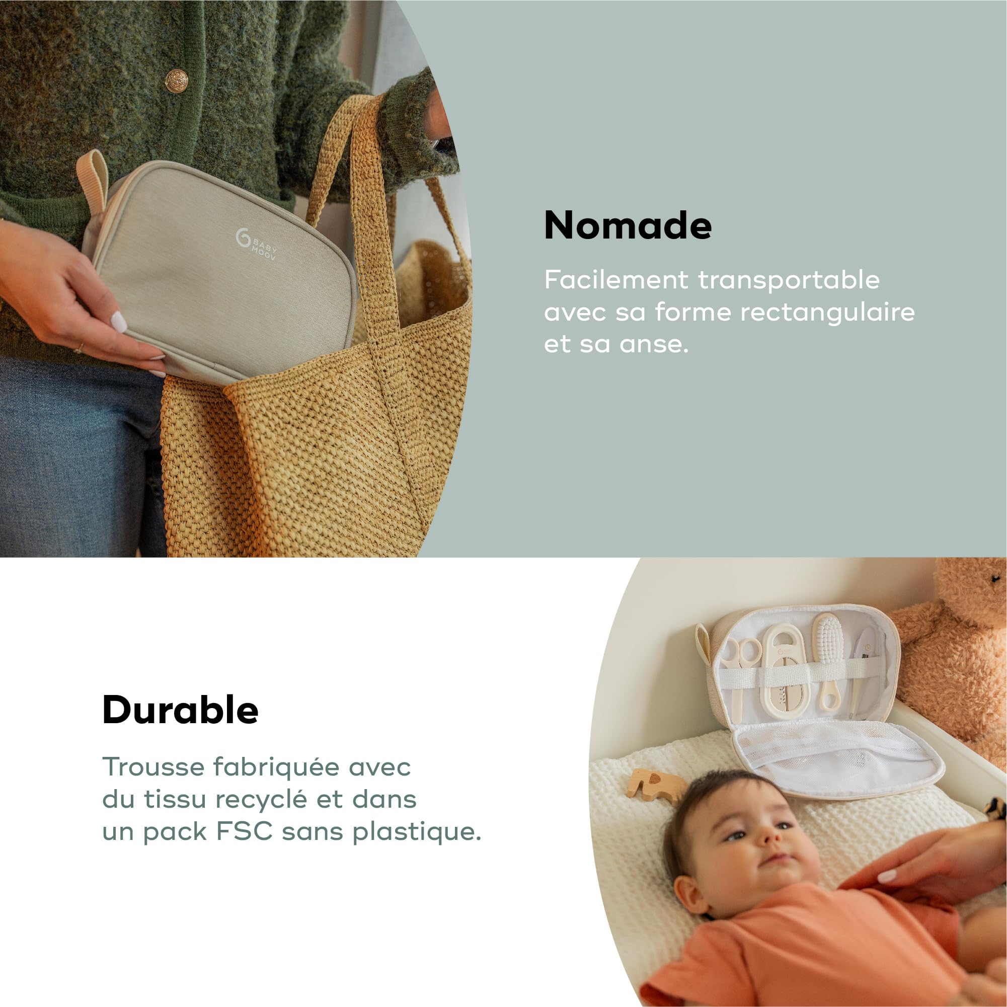 Babymoov Moov / Moov & trousse de soin bébé 9 accessoires nomade
