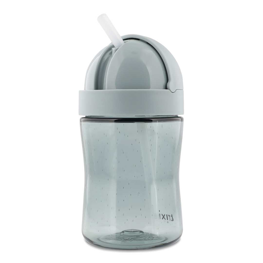 Trixie Baby Tasses et gobelets Gobelet avec paille Mr. Shark anti-fuite