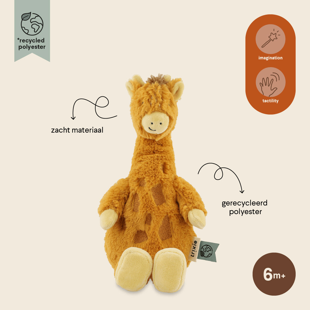 Trixie Baby Premiers jouets Mr. Giraffe peluche bébé