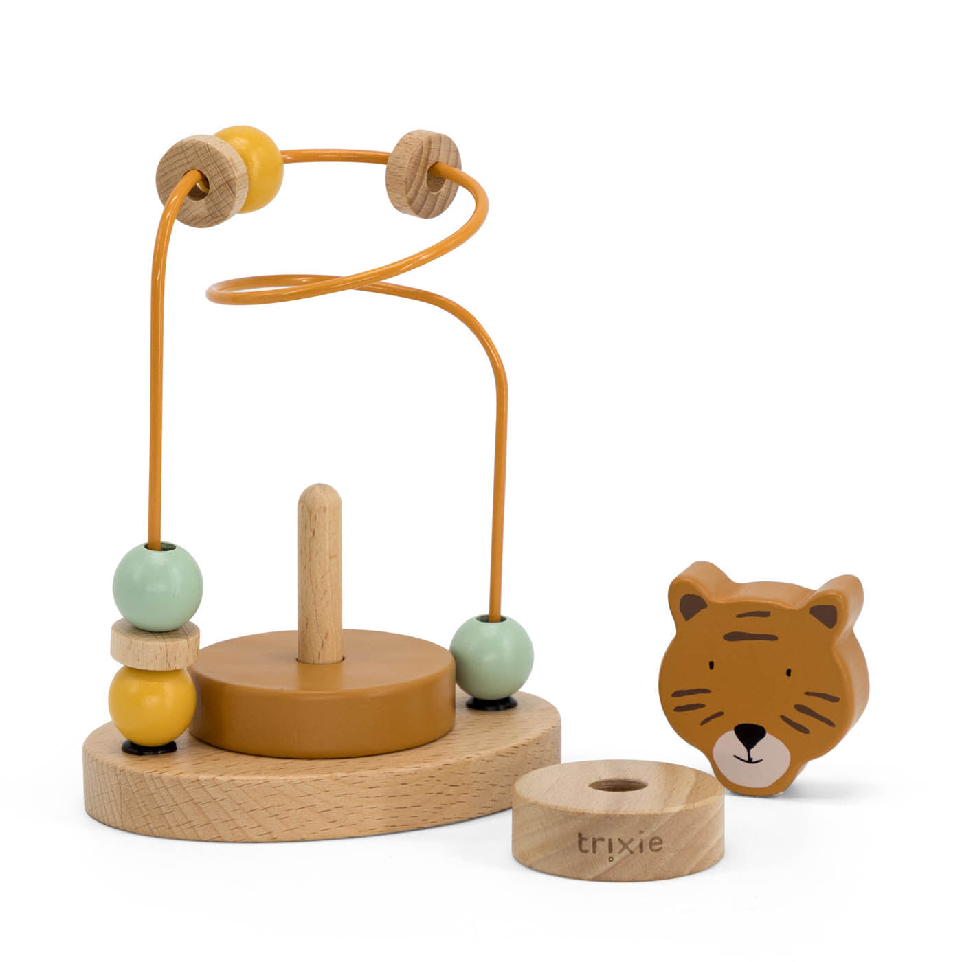 Trixie Baby Labyrinthes à perles Labyrinthe à perles en bois Mr. Tiger