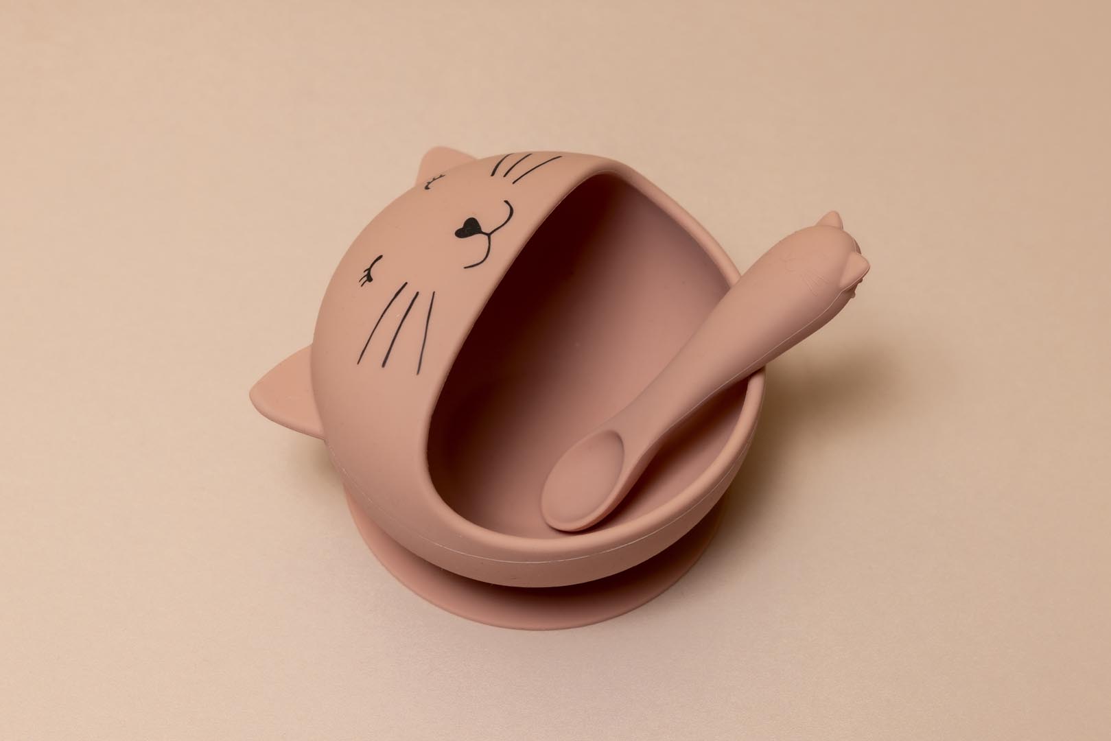 Trixie Baby Sets de repas Premier set repas bébé Mrs. Cat silicone