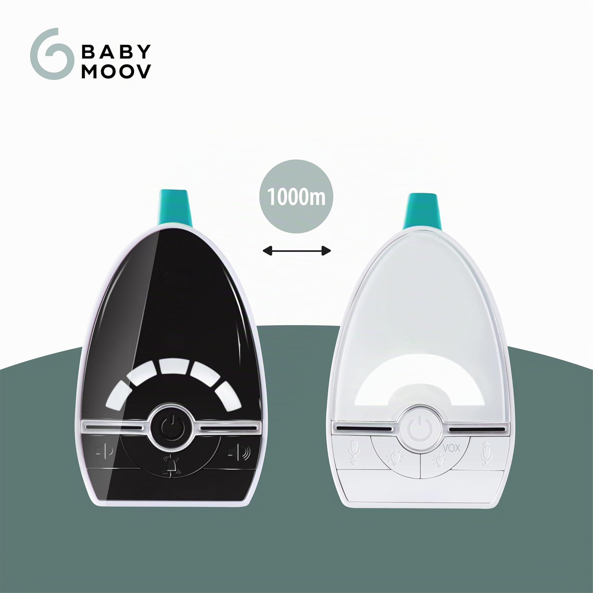 Babymoov YOO Expert Care babyphone audio, portée 1 000 m
