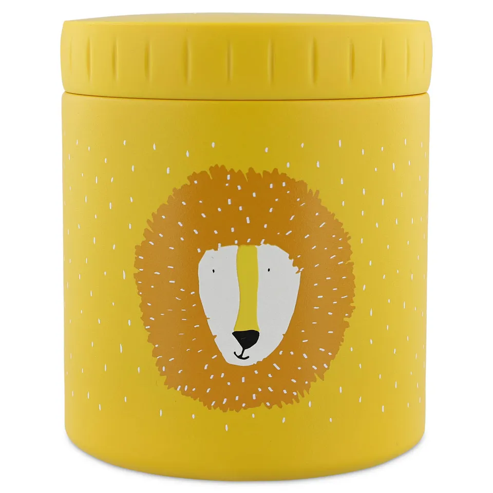 Trixie Baby Boîtes à goûter isothermes Mr. Lion 500 ml inox