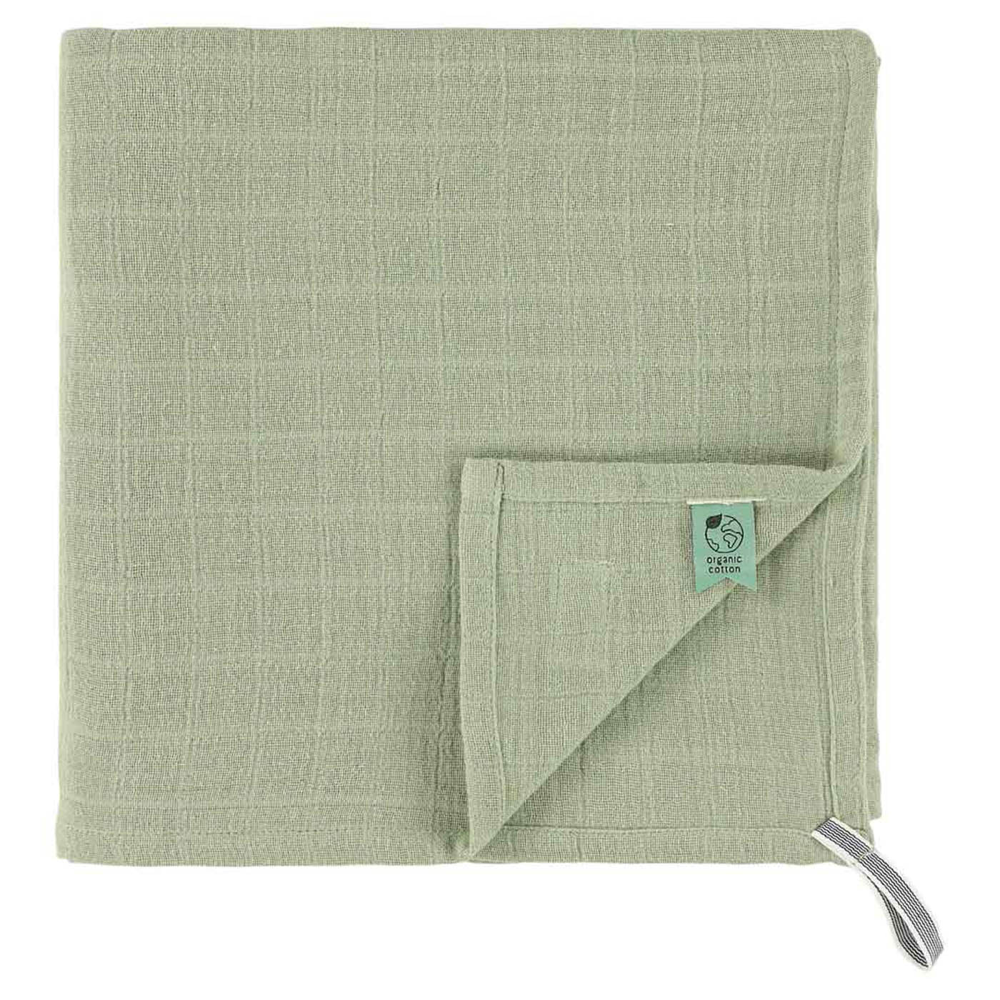 Trixie Baby Langes en mousseline Lange en mousseline 110x110cm Bliss Sage coton bio