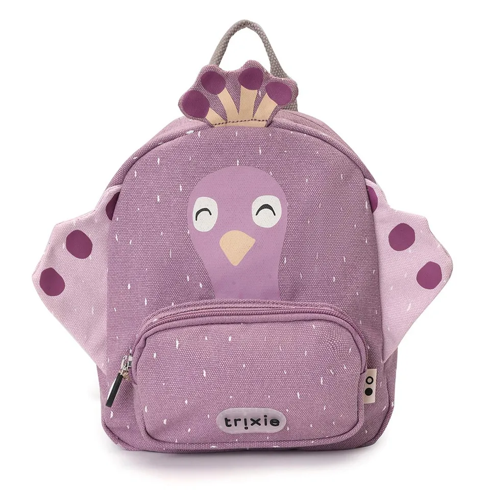 Trixie Baby Sacs à dos Mrs. Peacock sac à dos enfant déperlant