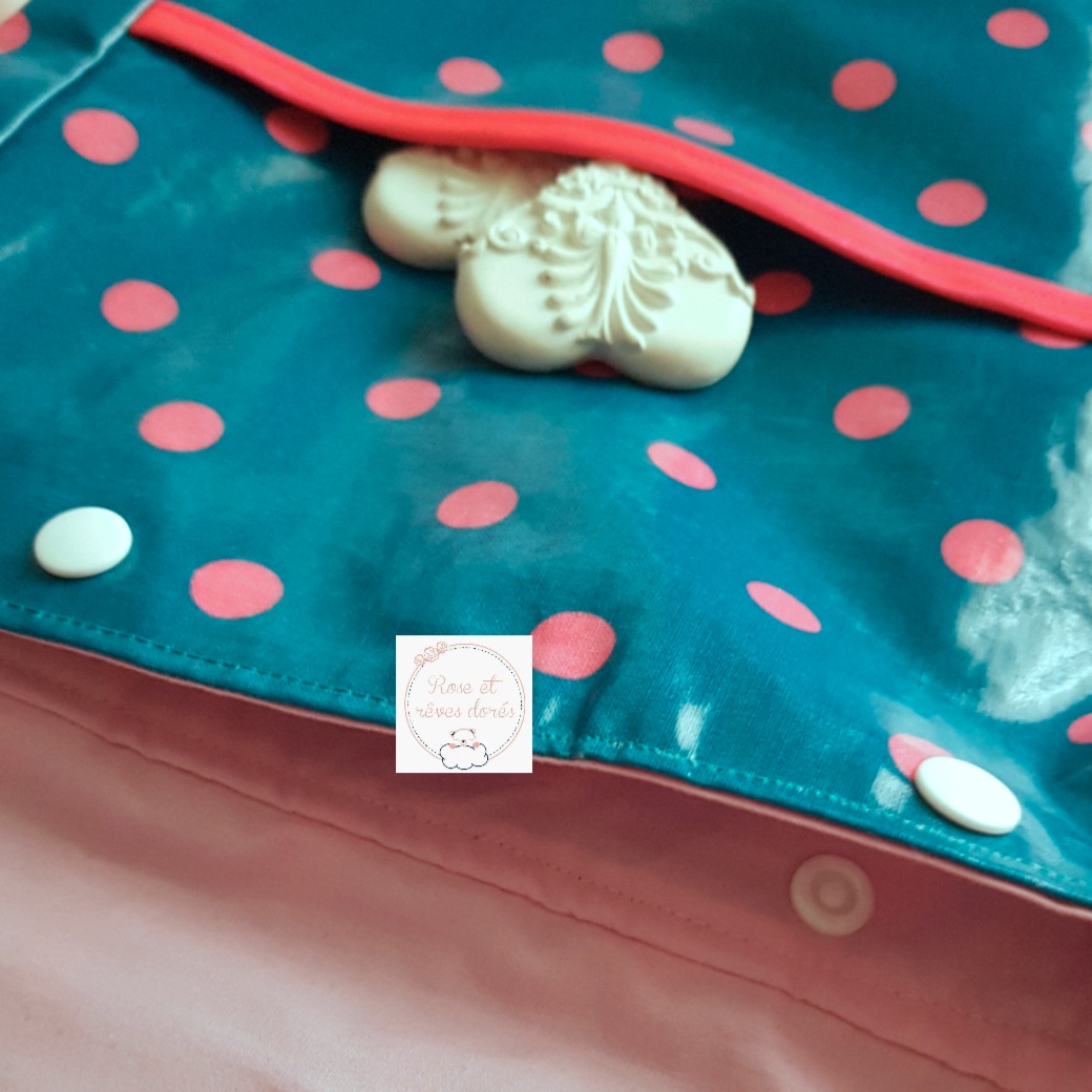 Rose et rêves dorés Créations sur-mesure l’Intemporel sac à dos personnalisé