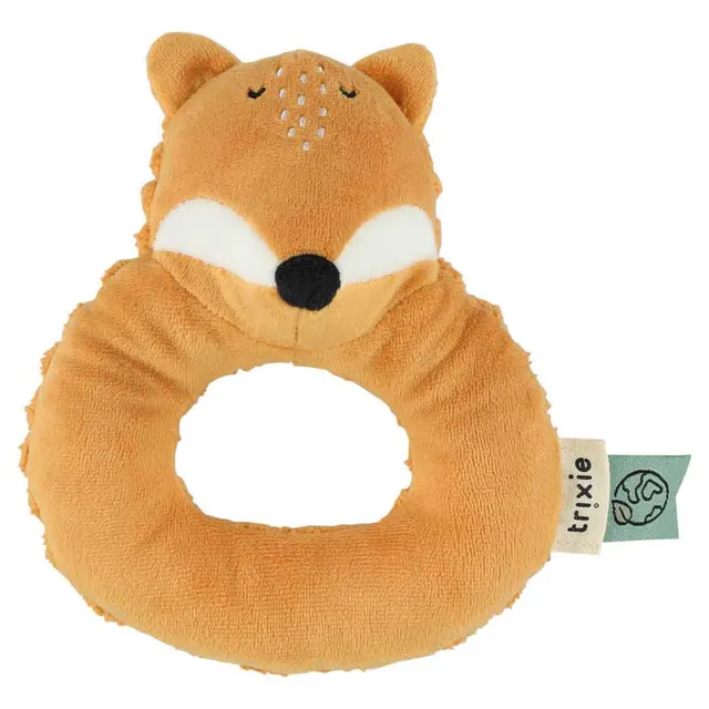 Trixie Baby Premiers jouets Hochet - Mr. Fox avec clochette