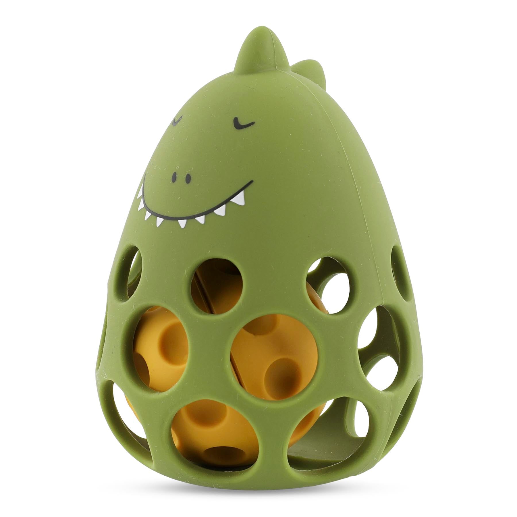 Trixie Baby Jouets sensoriels Hochet sensoriel en silicone Mr. Dino