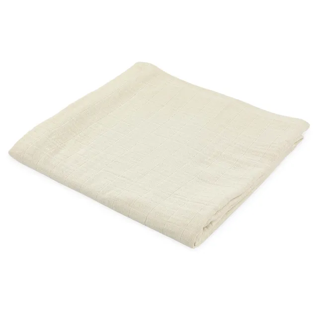 Trixie Baby Langes en mousseline 110x110 cm Bliss Beige coton biologique