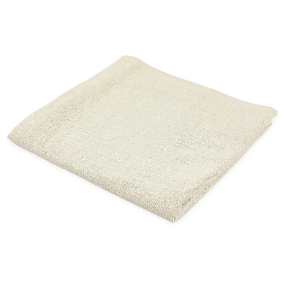 Trixie Baby Langes en mousseline 110x110 cm Bliss Beige coton biologique