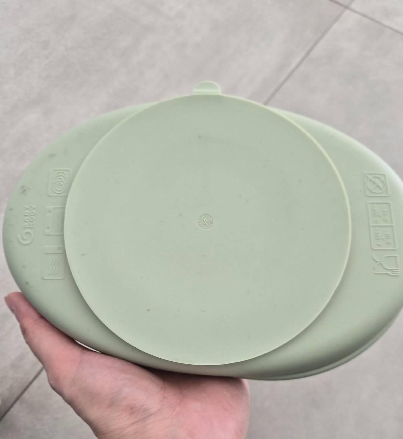 Babymoov Isy / Babybols assiette compartimentée antidérapante en silicone