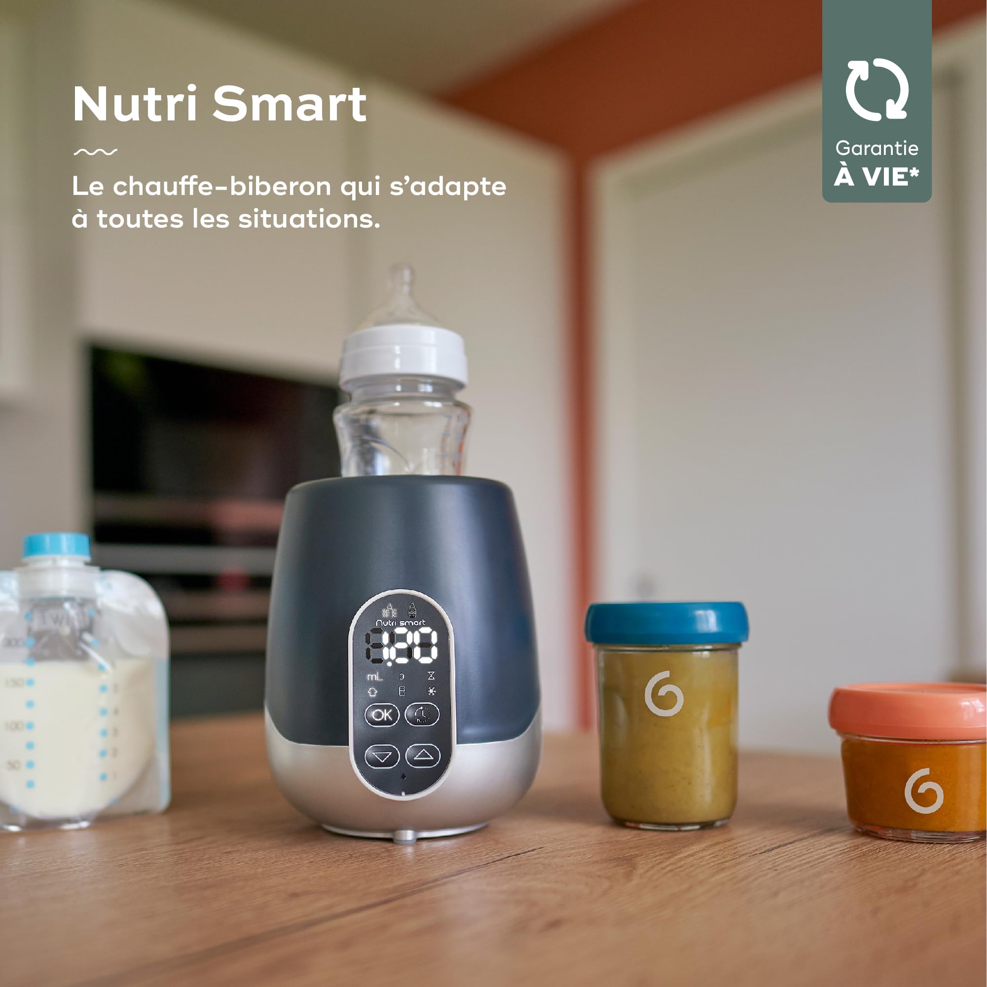 Babymoov Nutribaby / Duo Meal NutriSmart chauffe-biberon maison voiture
