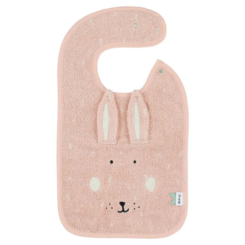 Trixie Baby Bavoirs Mrs. Rabbit bavoir coton bio