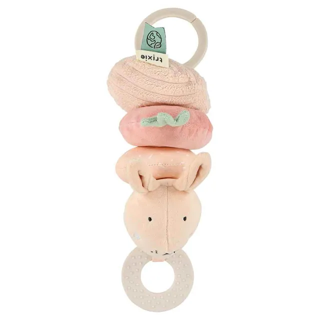 Trixie Baby Premiers jouets Hochet vibrant Mrs. Rabbit