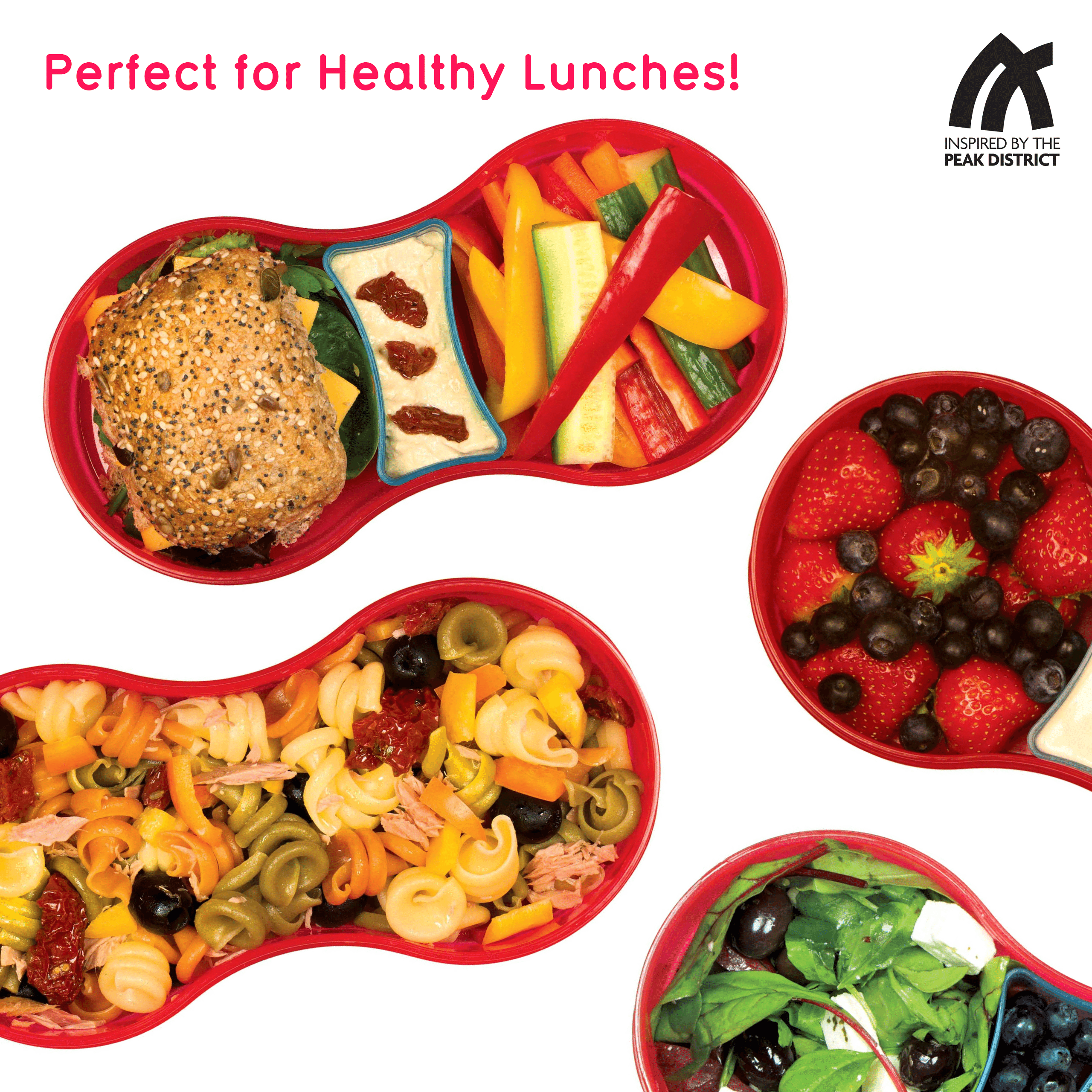 Tum Tum Lunch Boxes Bugs boîte repas enfant avec pot séparateur