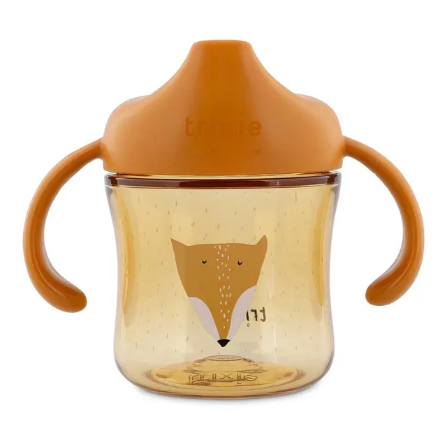 Trixie Baby Tasses et gobelets tasse d’apprentissage Mr. Fox anti-fuite