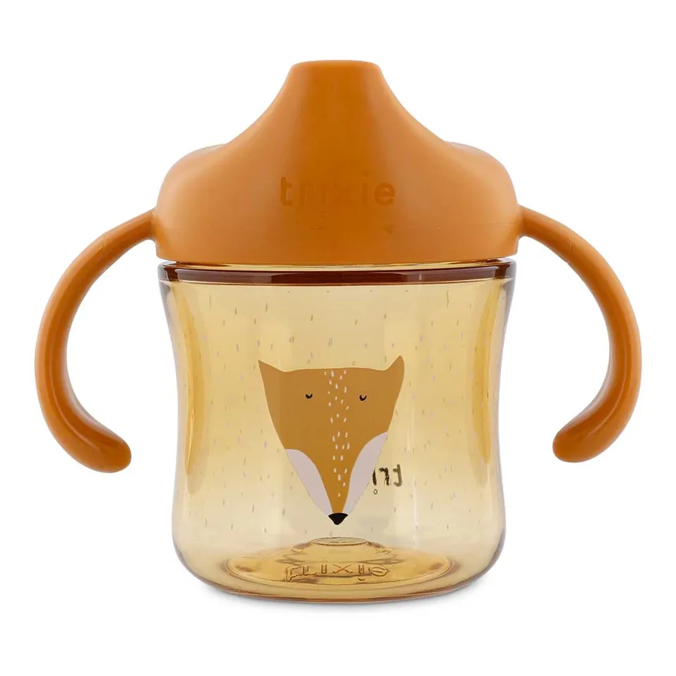 Trixie Baby Tasses et gobelets tasse d’apprentissage Mr. Fox anti-fuite