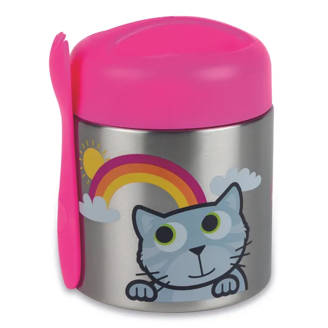 Tum Tum Food Flasks Bluebell the Cat flasque repas 300 ml bleue