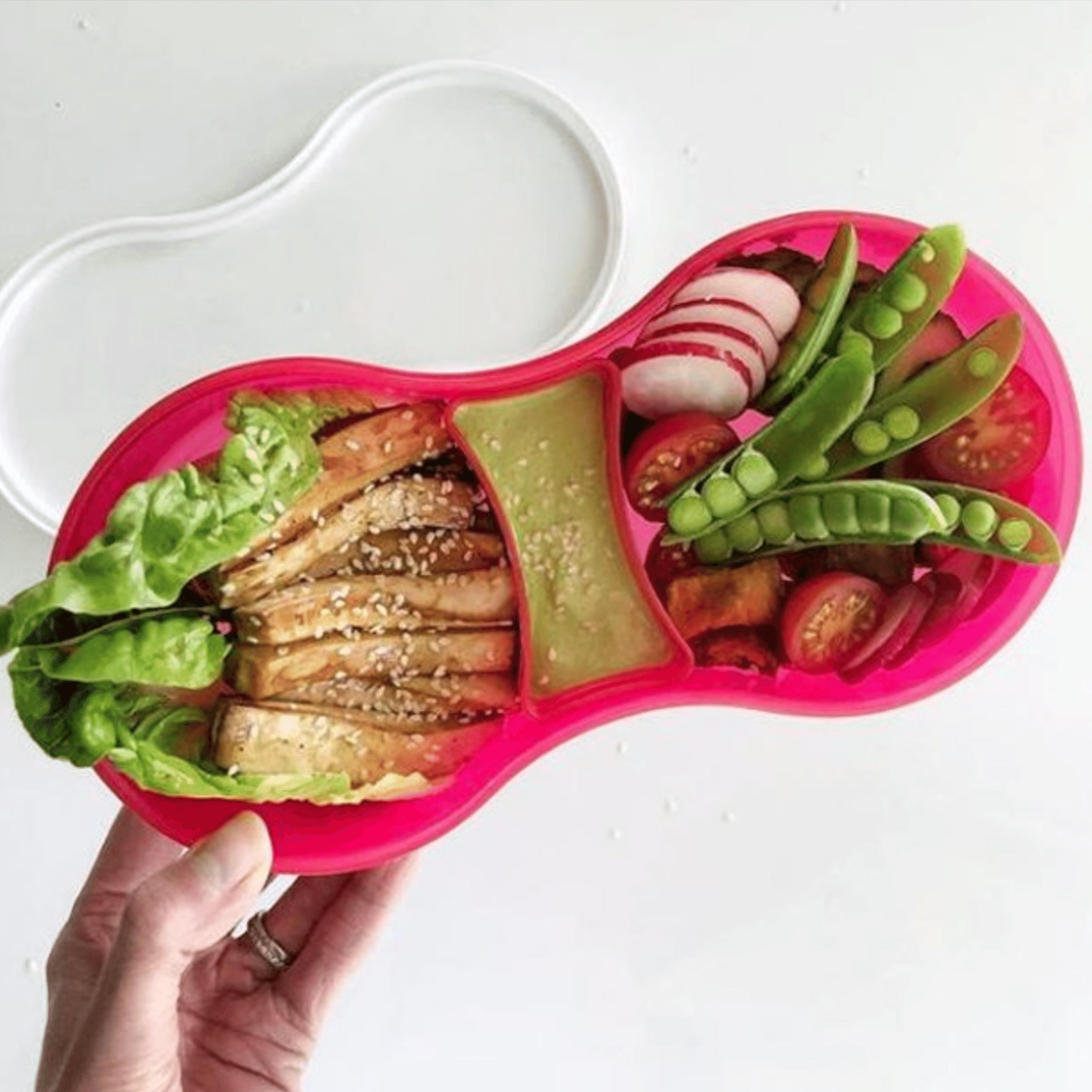 Tum Tum Lunch Boxes Bugs boîte repas enfant avec pot séparateur