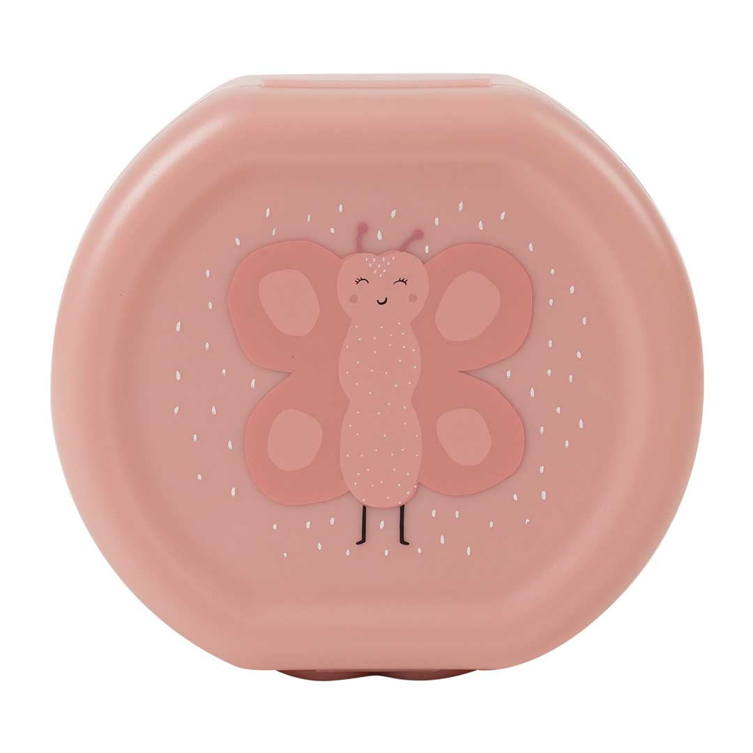 Trixie Baby Boîtes à goûter à clip Mrs. Butterfly, 2 pièces
