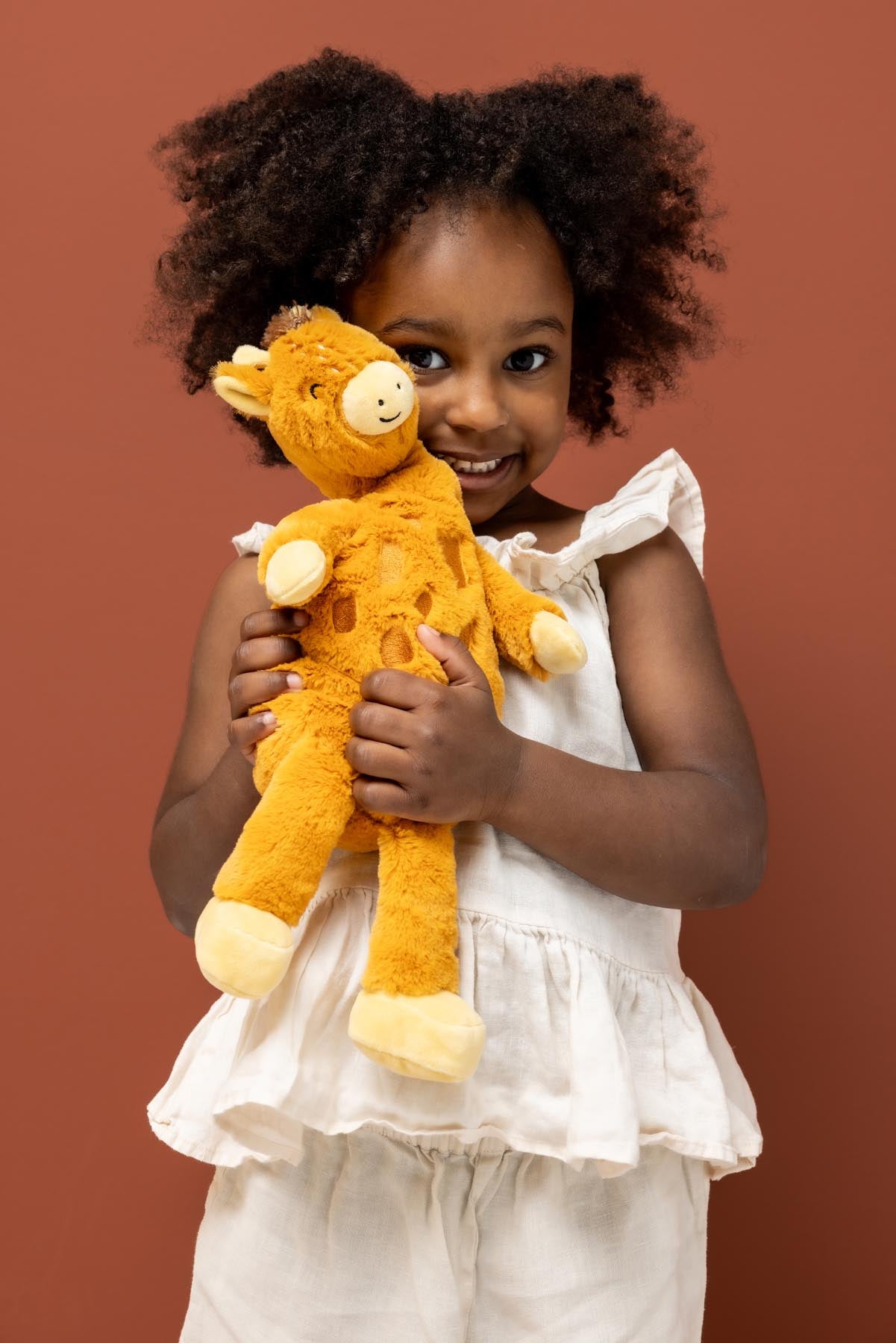 Trixie Baby Premiers jouets Animal en peluche Mr. Giraffe matières recyclées