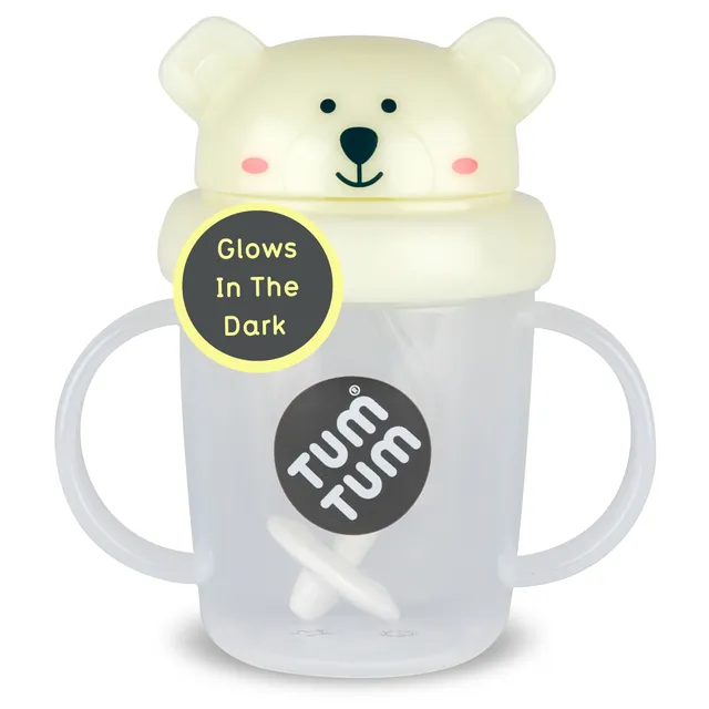 Tum Tum Cups Tippy Up tasse à paille Pete Polar Bear 200 ml