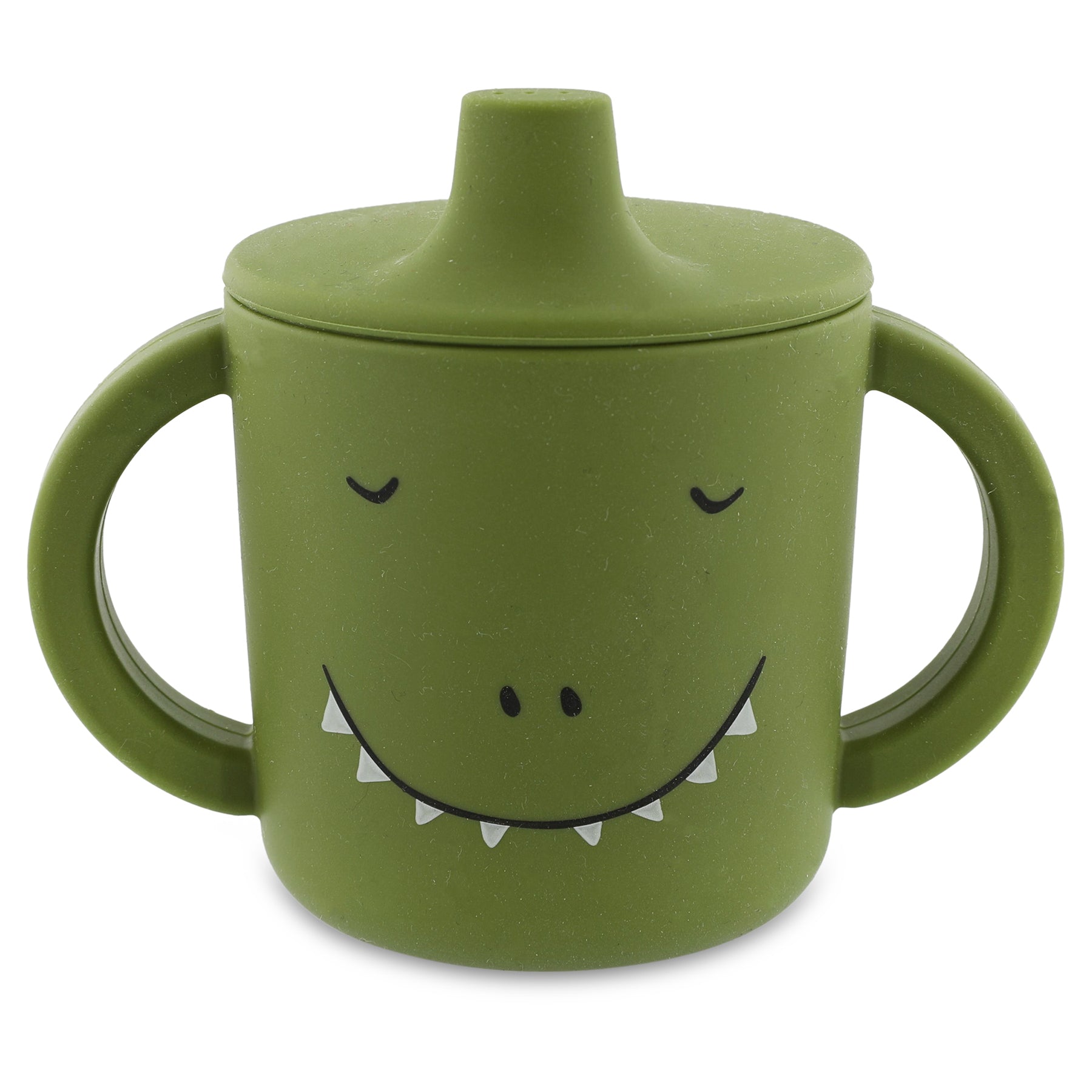 Trixie Baby Tasse d’apprentissage Mr. Dino en silicone