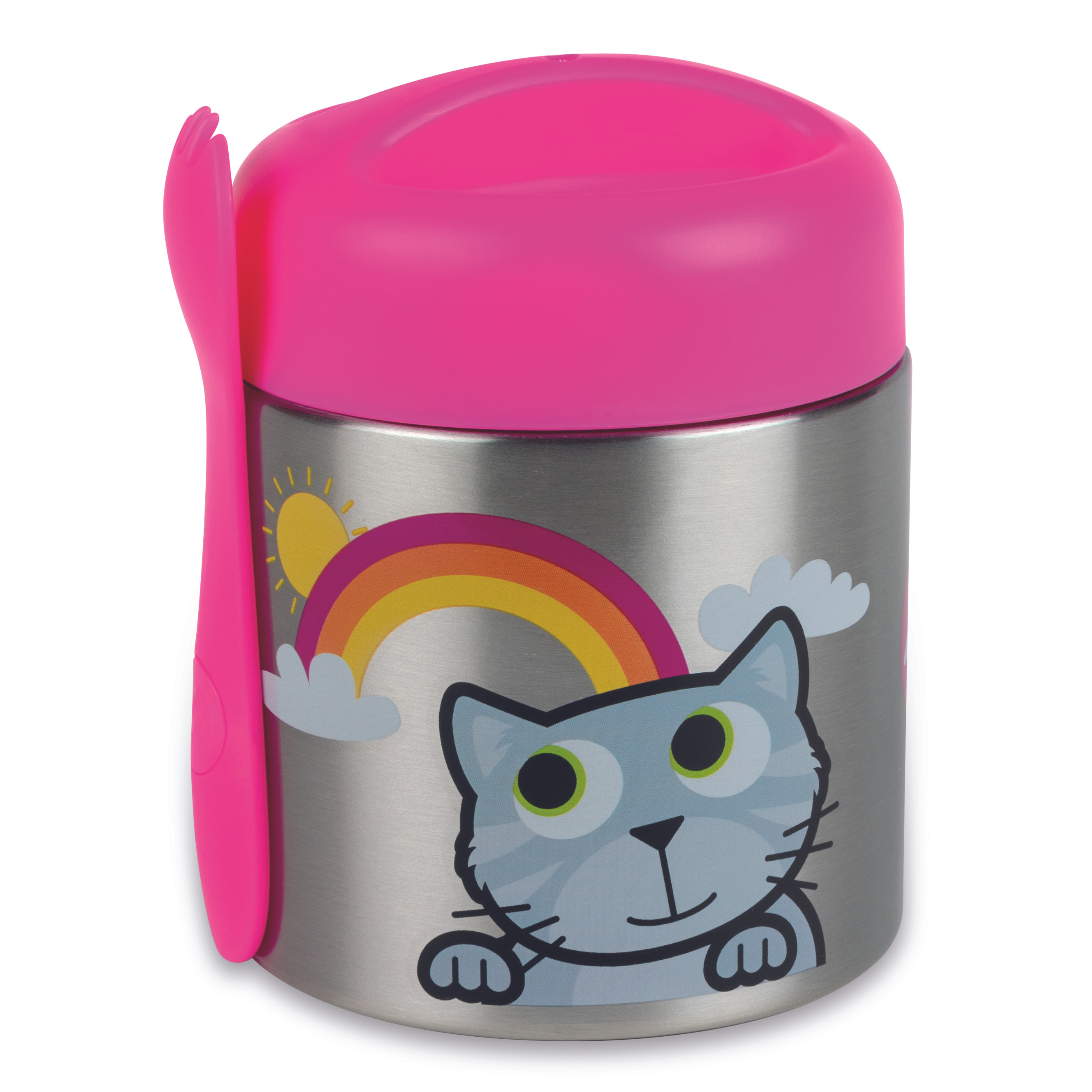 Tum Tum Food Flasks Bluebell the Cat flasque repas 300 ml bleue